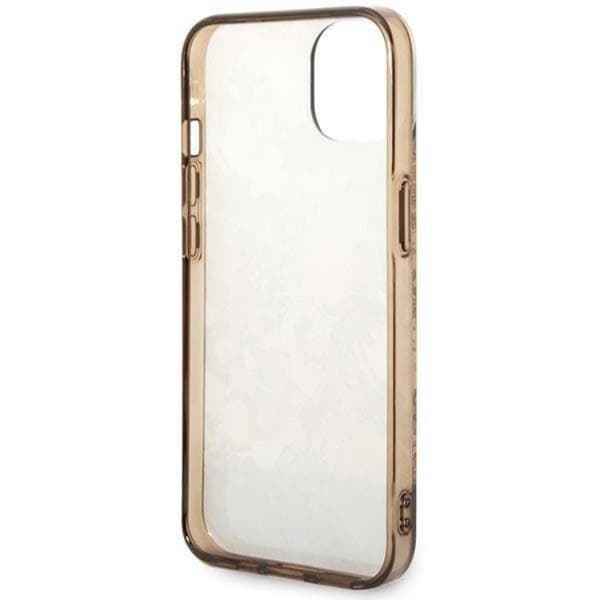 GUESS iPhone 14 Plus Skal Porcelain Collection - Ocher
