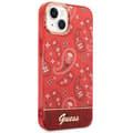 Miniatyrbild 4 av 8: GUESS iPhone 14 Plus Skal Bandana Paisley - Röd