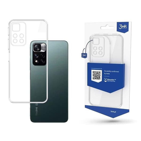 3MK Xiaomi Redmi Note 11 Pro Skal - Transparent