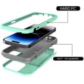 Miniatyrbild 4 av 7: iPhone 14 Plus Skal Korthållare Mirror Kickstand - Grön