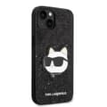 Miniatyrbild 4 av 8: Karl Lagerfeld iPhone 14 Plus Skal Glitter Choupette Patch - Svart