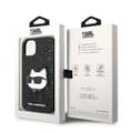Miniatyrbild 8 av 8: Karl Lagerfeld iPhone 14 Plus Skal Glitter Choupette Patch - Svart