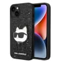 Miniatyrbild 1 av 8: Karl Lagerfeld iPhone 14 Plus Skal Glitter Choupette Patch - Svart