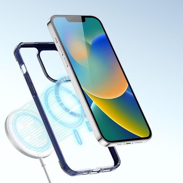 Dux Ducis iPhone 14 Plus Skal MagSafe Clin2 Magnetic - Blå