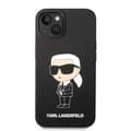 Miniatyrbild 3 av 8: Karl Lagerfeld iPhone 14 Plus Skal Magsafe Ikonik Silicone - Svart