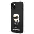 Miniatyrbild 2 av 8: Karl Lagerfeld iPhone 14 Plus Skal Magsafe Ikonik Silicone - Svart