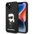 Miniatyrbild 1 av 8: Karl Lagerfeld iPhone 14 Plus Skal Magsafe Ikonik Silicone - Svart