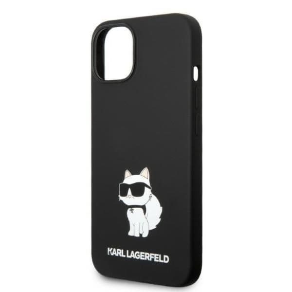 Karl Lagerfeld Magsafe iPhone 14 Plus Skal Choupette Silicone - Svart