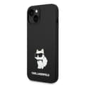 Miniatyrbild 2 av 8: Karl Lagerfeld Magsafe iPhone 14 Plus Skal Choupette Silicone - Svart