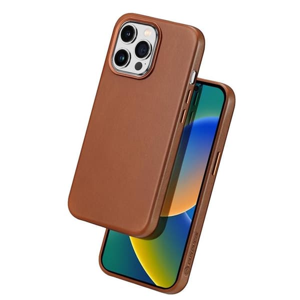 Dux Ducis iPhone 14 Pro Max Skal Magsafe Naples - Brun