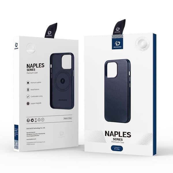 Dux Ducis iPhone 14 Skal Magsafe Naples - Blå