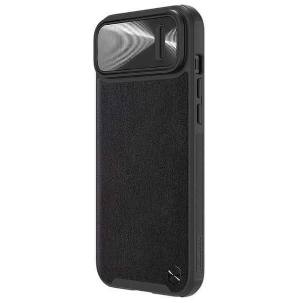 Nillkin iPhone 14 Plus Skal CamShield Läder S - Svart