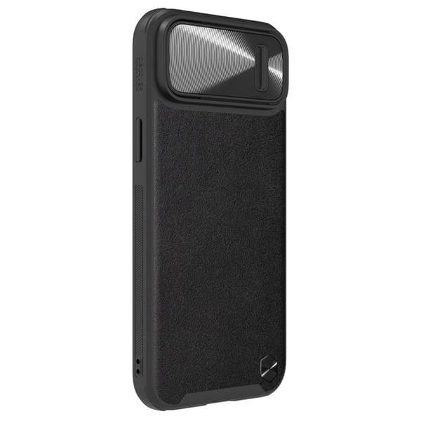 Nillkin iPhone 14 Plus Skal CamShield Läder S - Svart