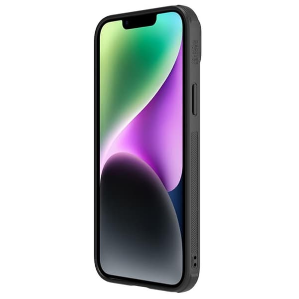 Nillkin iPhone 14 Plus Skal CamShield Läder S - Svart