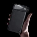 Miniatyrbild 9 av 11: Nillkin iPhone 14 Plus Skal CamShield Läder S - Svart