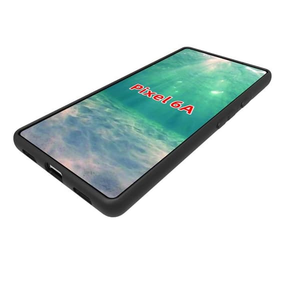 Google Pixel 6a Skal Matte TPU - Svart