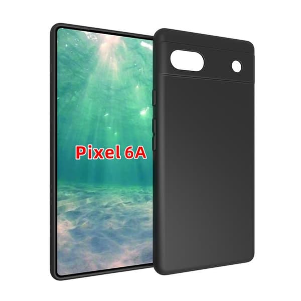 Google Pixel 6a Skal Matte TPU - Svart