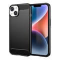 Miniatyrbild 1 av 7: iPhone 14 Plus Skal Carbon Flexible Gel - Svart