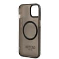 Miniatyrbild 7 av 8: GUESS iPhone 13 Skal MagSafe Gold Outline Translucent - Svart