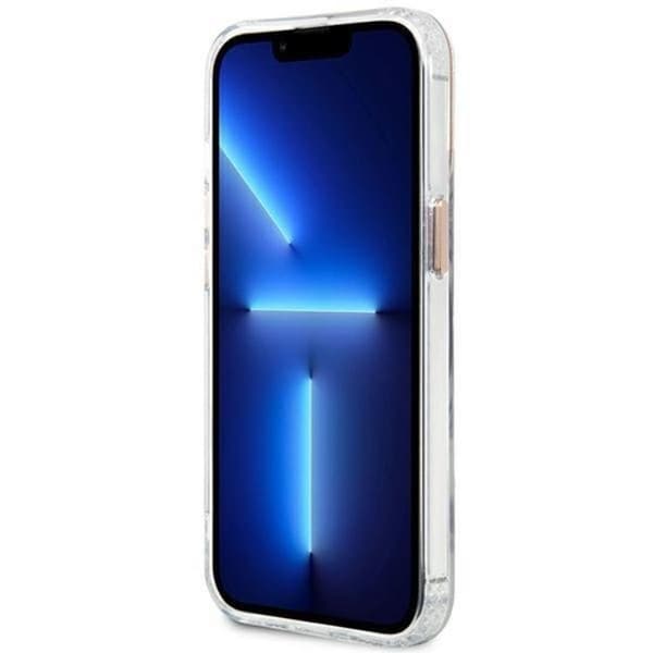 Guess iPhone 13 Pro Max Skal Magsafe Metal Outline - Guld