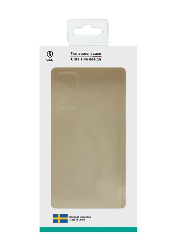 SiGN Ultra Slim Skal för Galaxy A32 5G - Transparent