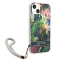 Miniatyrbild 4 av 8: Guess iPhone 13 mini Skal Flower Strap - Blå