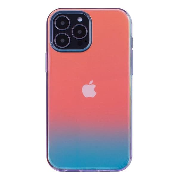 iPhone 12 Pro Max Skal Aurora Neon Gel - Guld