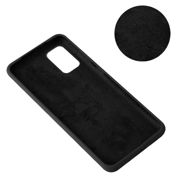 SiGN Galaxy S20 FE Skal Liquid Silicone - Svart
