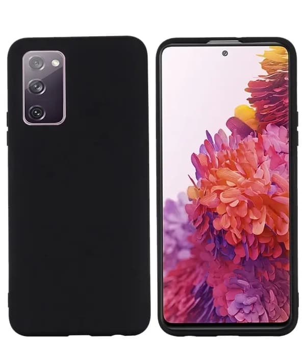 SiGN Galaxy S20 FE Skal Liquid Silicone - Svart