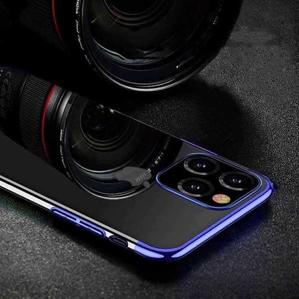 Redmi Note 11 Pro Plus/11 Pro Skal Clear Color Metallic - Blå