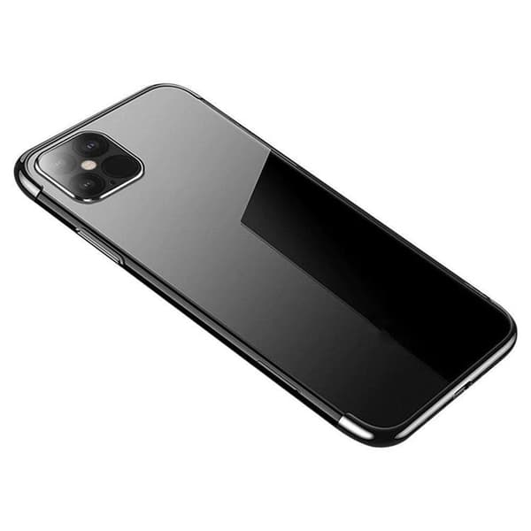 Redmi Note 11 Pro Plus/11 Pro Skal Clear Color Metallic - Svart