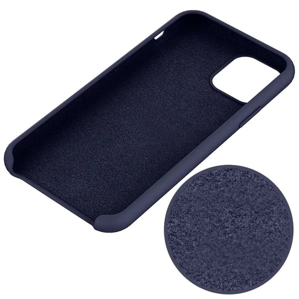 SiGN iPhone 11/XR Skal Liquid Silicone - Blå