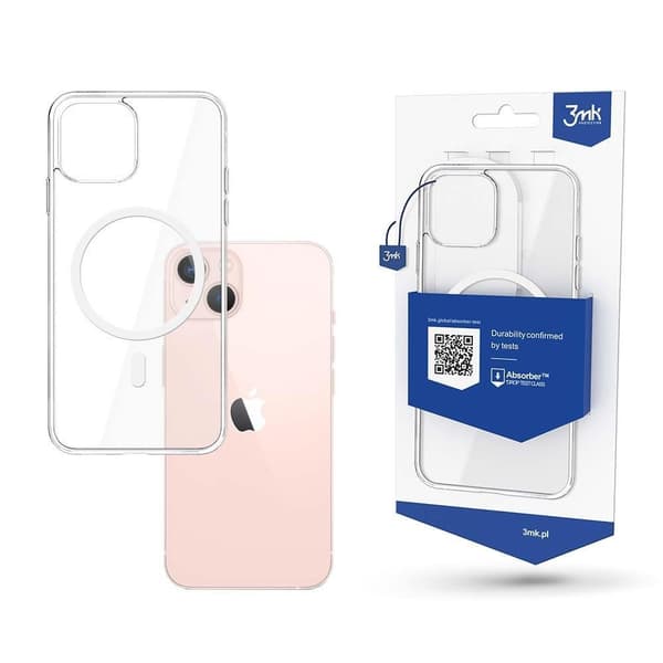 3mk iPhone 14 Skal Magsafe Mag Case - Clear
