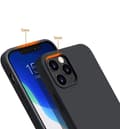 Miniatyrbild 5 av 6: Xiaomi Redmi Note 10 5G/Poco M3 Pro Skal Silicone Case - Svart