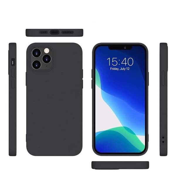 Xiaomi Redmi Note 10 5G/Poco M3 Pro Skal Silicone Case - Svart