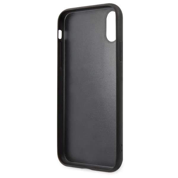Karl Lagerfeld iPhone X/XS Skal Saffiano Ikonik Karl & Choupette Head
