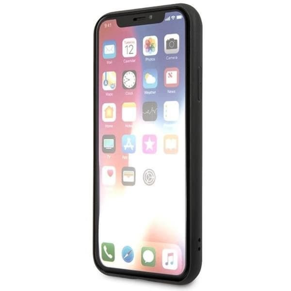 Karl Lagerfeld iPhone X/XS Skal Saffiano Ikonik Karl & Choupette Head