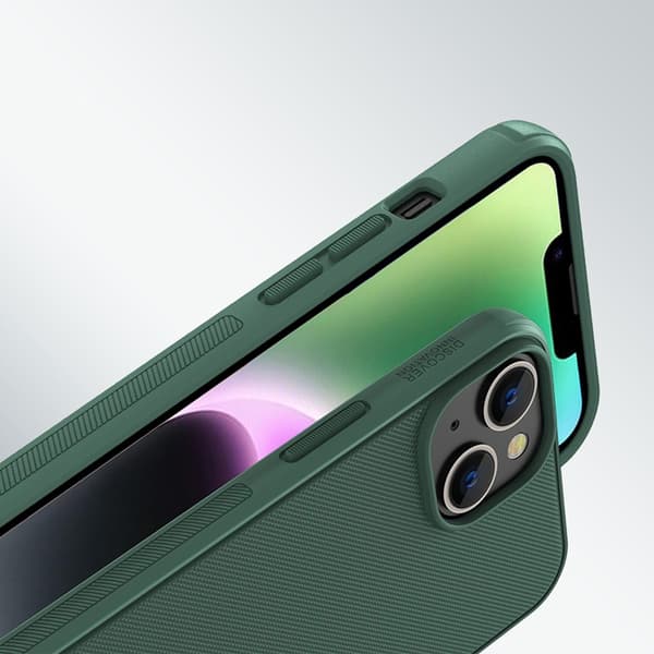 Nillkin iPhone 14 Plus Skal Super Frosted Shield Pro - Grön