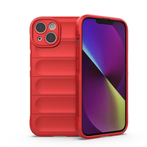 iPhone 14 Plus Skal Magic Shield Flexible Armored - Röd