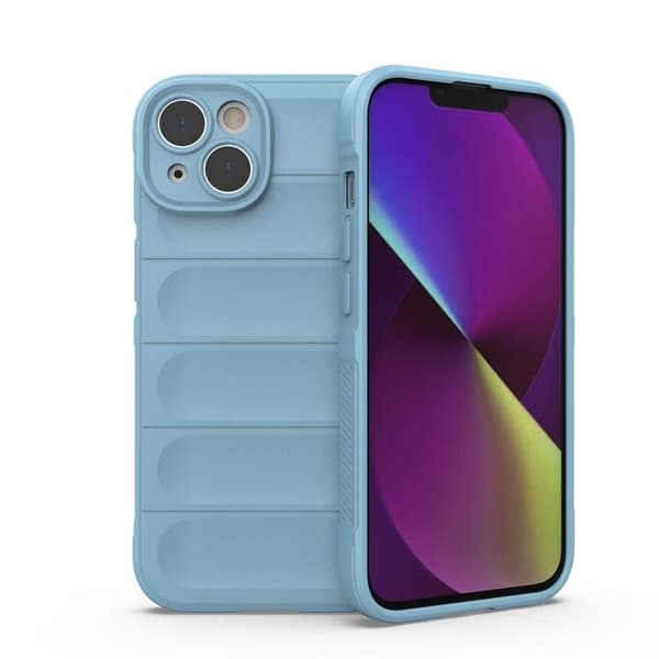 iPhone 14 Plus Skal Magic Shield Flexible Armored - Ljusblå
