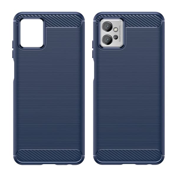 Realme C35 Skal Carbon silicone - Svart