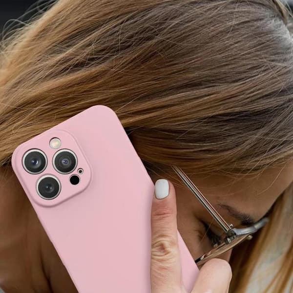 iPhone 14 Plus Skal Silicone - Rosa