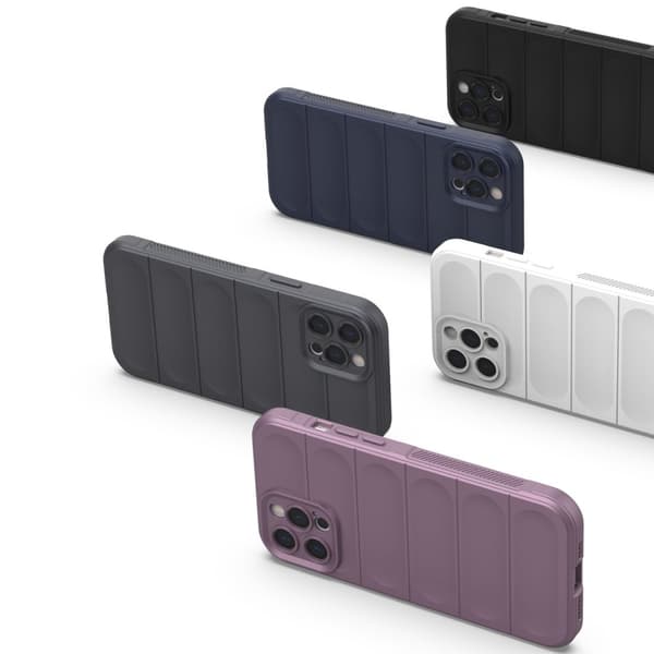 iPhone 12 Pro Max Skal Magic Shield Case - Mörkblå