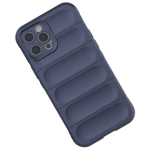 iPhone 12 Pro Max Skal Magic Shield Case - Mörkblå