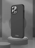 Miniatyrbild 4 av 4: SiGN iPhone 14 Pro Max Skal Liquid Silicone - Svart