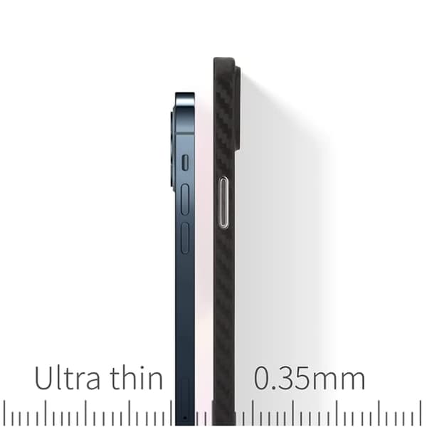 BOOM iPhone 12 Pro Skal Carbon Zero - Svart