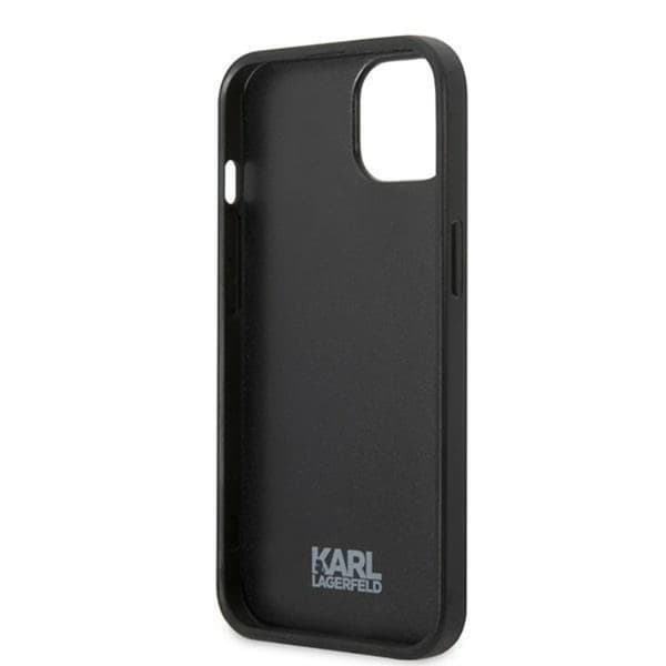Karl Lagerfeld iPhone 13 mini Skal Flower Ikonik Karl - Grå