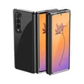 Miniatyrbild 1 av 9: Galaxy Z Fold 4 Skal Plating Metallic Frame - Svart