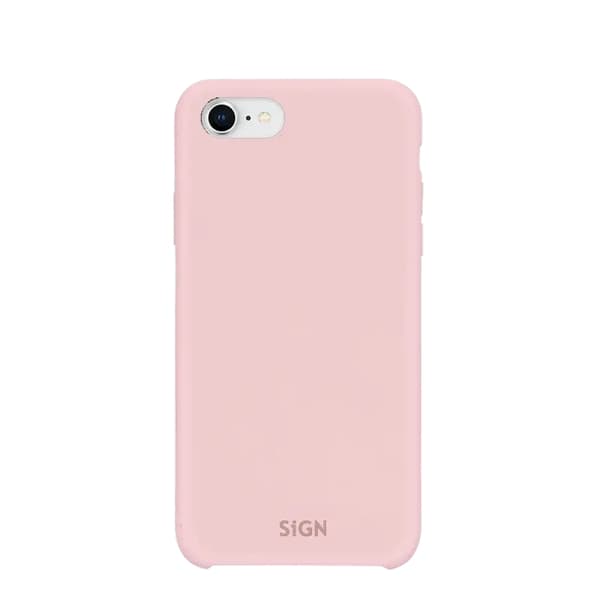 SiGN iPhone 7/8/SE (2020/2022) Skal Liquid Silicone - Rosa