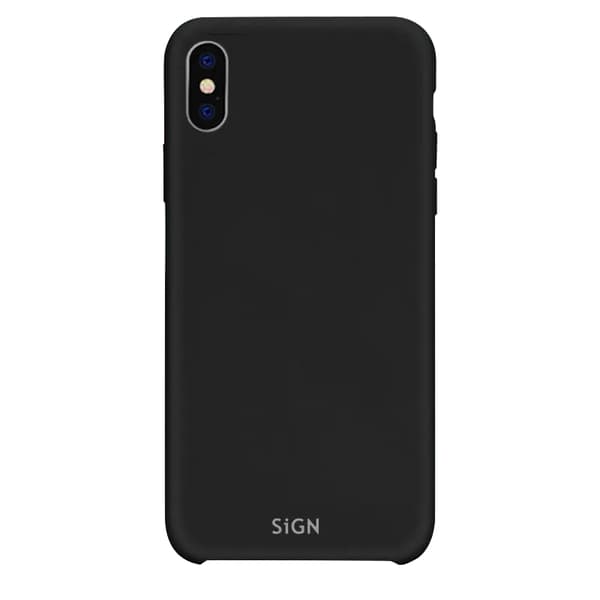 SiGN iPhone XR Skal Liquid Silicone - Svart